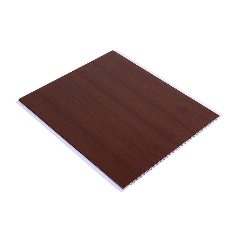 Painéal Balla Fuaimiúil PVC Adhmaid Walnut Walnut YXPVC2575